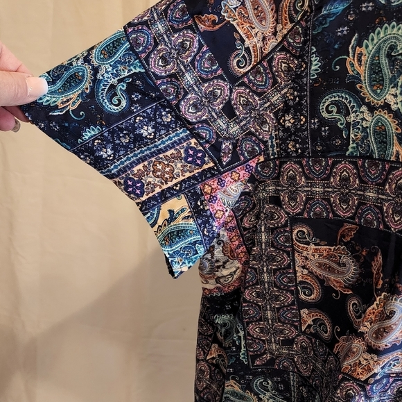 SHEIN Women's Paisley Print Tunic Top - Picture 7 of 13